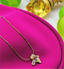 18K Gold-Plated Butterfly Charm Necklace