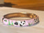 18K Gold-Plated Panda Enamel Floral Bangle