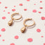 18K Gold-Plated Teardrop Hoop Earrings