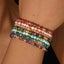 18K Gold-Plated AA Gemstone Bracelet 4 colors