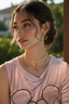 18K Gold-Plated  A Heart Lock Y2K Choker