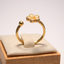 18K Gold-Plated Daisy Ring Adjustable