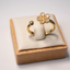 18K Gold-Plated Daisy Ring Adjustable