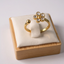 18K Gold-Plated Daisy Ring Adjustable