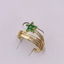 18K Gold-Plated Star Cluster Ring