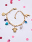 18K Gold-Plated Ocean Charm Bracelet