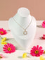 18K Gold-Plated Pink Blossom Necklace
