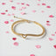 18K Gold-Plated  A Heart Lock Y2K Choker