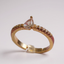 18K Gold-Plated Adjustable Teardrop Ring
