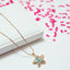 18K Gold-Plated Abalone Star Pendant Necklace