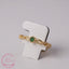 18K Gold-Plated Vintage Crystal Ring